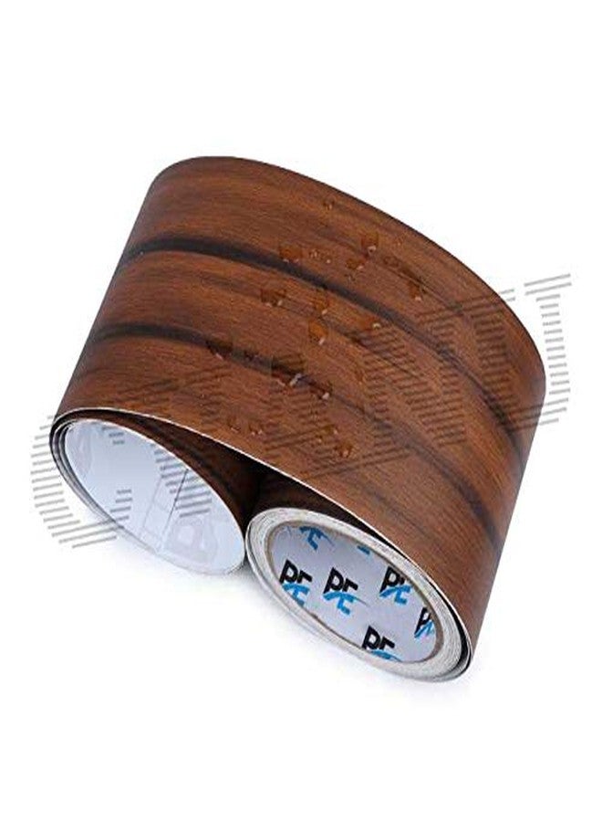 CVANU ملصق حائط/ورق جدران/ملصقات جدارية ذاتية اللصق مقاومة للماء من CVANU Wood_9 (بني) - Image 4